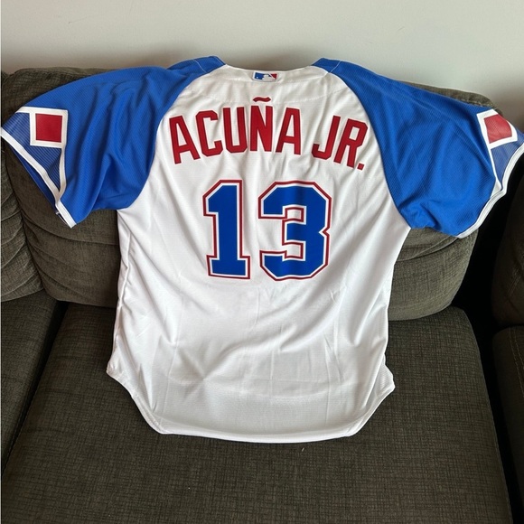 Nike Other - $160 Authentic Nike Atlanta Braves Ronald Acuna City Connect Jersey Men’s Size L